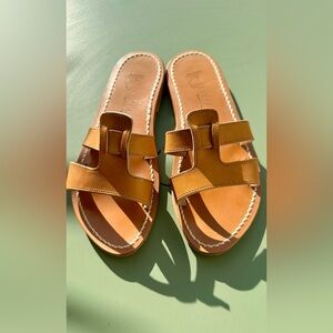 K Jacques slide sandals sz 36